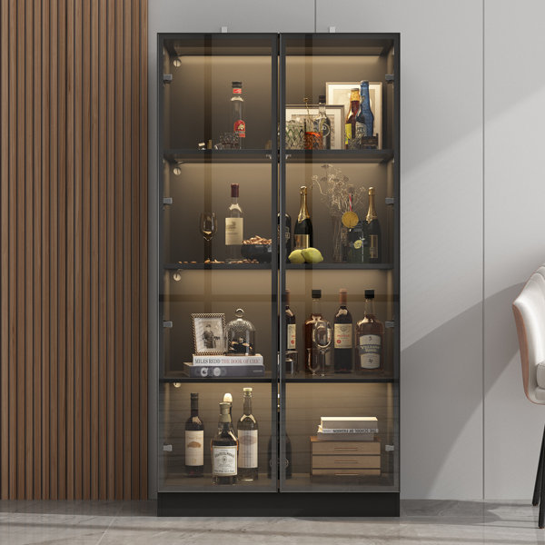 Wine best sale china cabinet